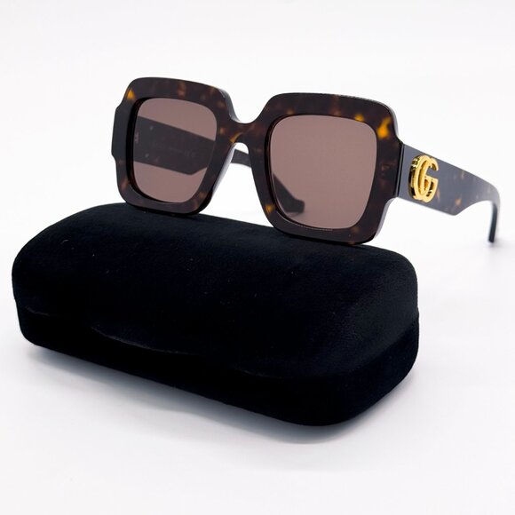 NEW GUCCI GG1547S 002 HAVANA WOMEN SUNGLASSES GUCCI main image 14